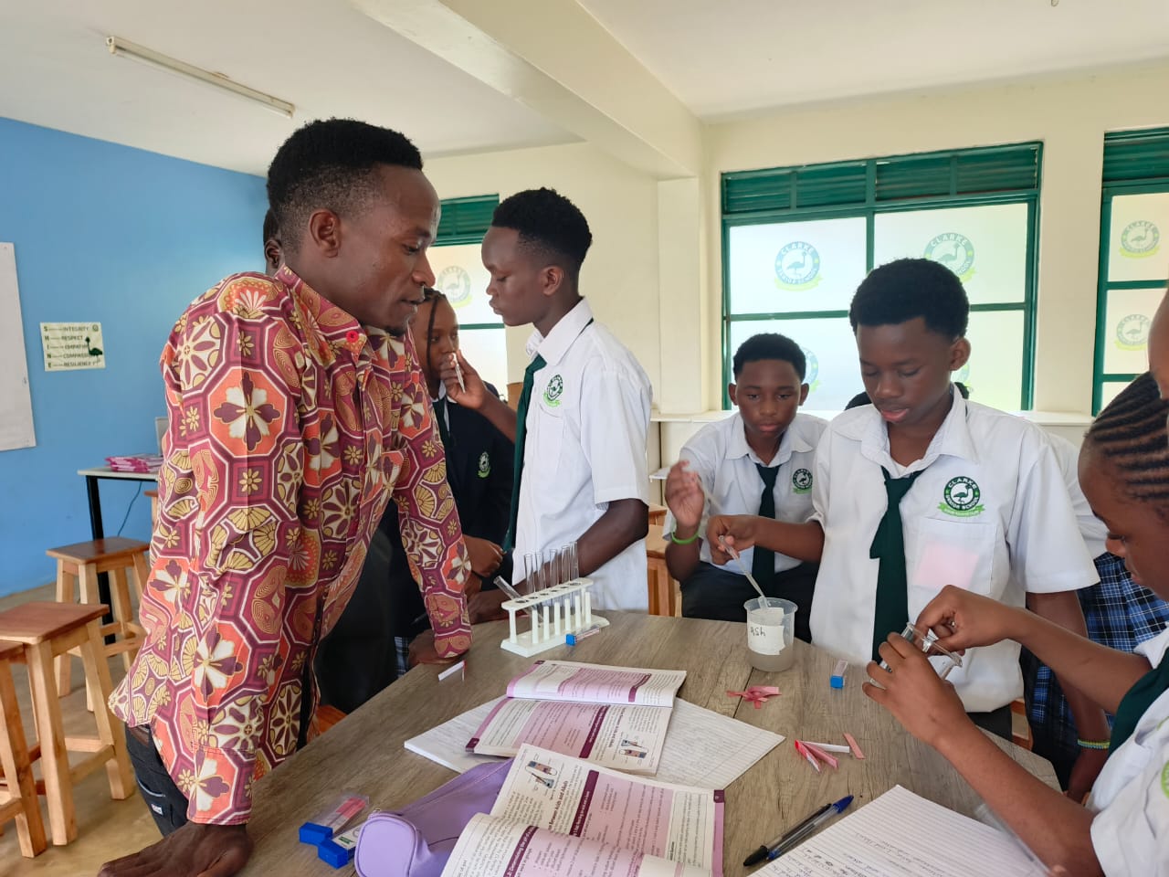 Clarke Senior School learners and school community